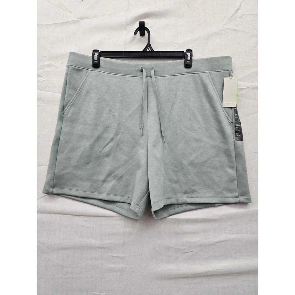 All in Motion Mens Sleek Spacer Short XXL‎ Olive Green Gym Athletic 041012389